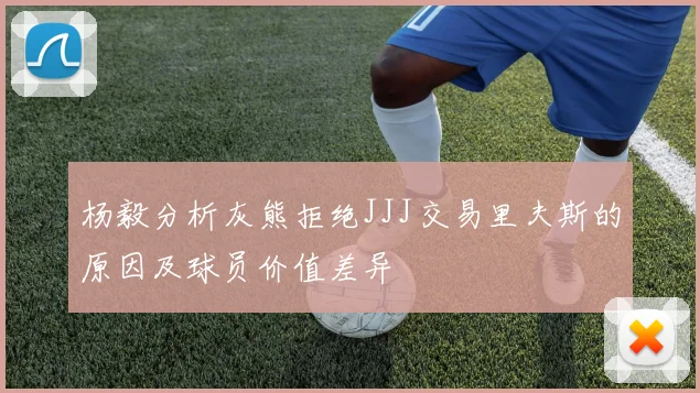 杨毅分析灰熊拒绝JJJ交易里夫斯的原因及球员价值差异