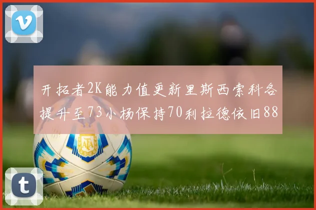 开拓者2K能力值更新里斯西索科各提升至73小杨保持70利拉德依旧88