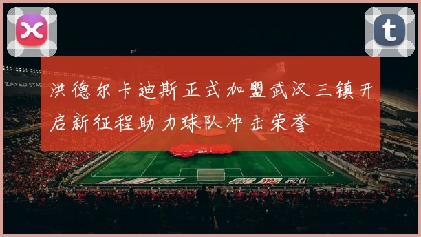 洪德尔卡迪斯正式加盟武汉三镇开启新征程助力球队冲击荣誉